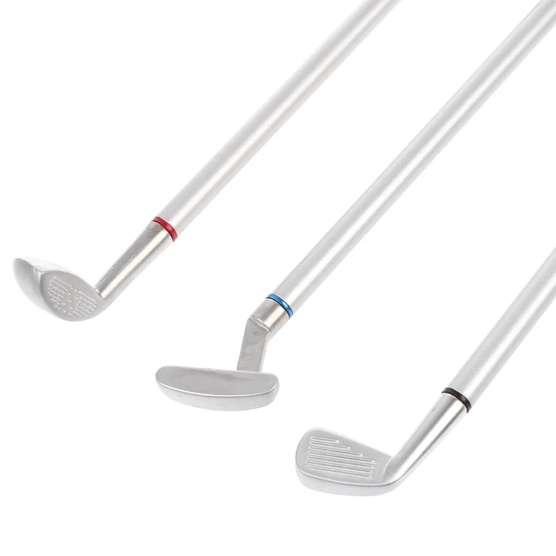 Комплект из 3 предметов для игры в гольф металла модели шариковая ручка + 2 шт. мячи