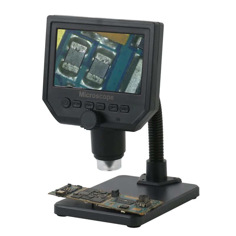 Цифровой электронный микроскоп 1-600x 3 6 МП USB портативный VGA с 8 светодиодами со