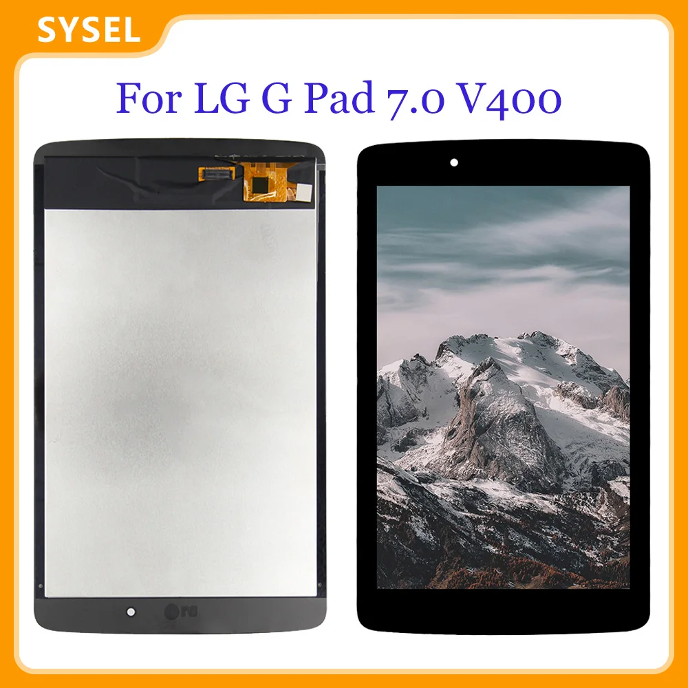 ЖК дисплей с дигитайзером и сенсорной панелью в сборе для LG G Pad 7 0 V400|sensor panel|lcd screen