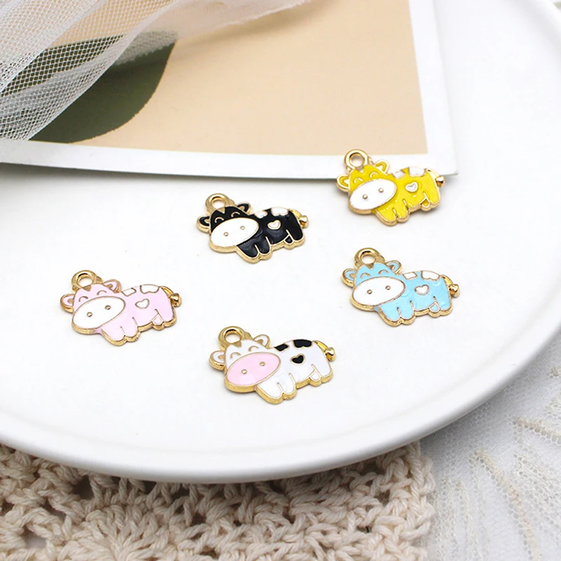 

10 шт. эмалированные бриллиантовые Подвески для изготовления ювелирных изделий, браслетов, ожерелий, аксессуары «сделай сам»