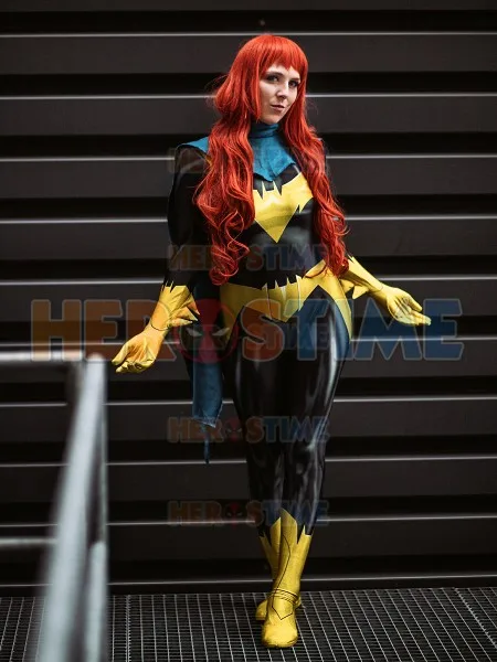 Batgirl Suit Comics Superhero Costume Batman No Mask Cosplay | Тематическая одежда и униформа