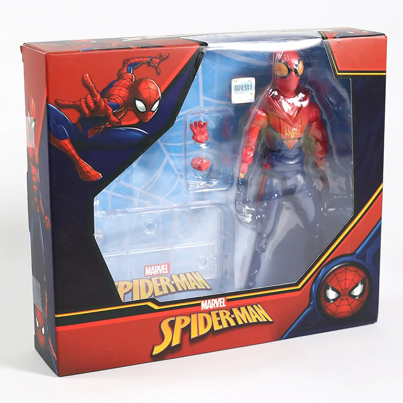 Marvel Человек-паук Miles Morales Gwen Stacy Питер Паркер Черный Человек-паук 2099 ПВХ фигурка Коллекционная модель игрушки