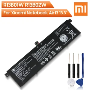 Оригинальный сменный аккумулятор Xiao Mi R13B01W, R13B02W для Xiaomi Mi Notebook Air 13, 13,3 дюйма, 161301-01, перезаряжаемая батарея 5320 мАч