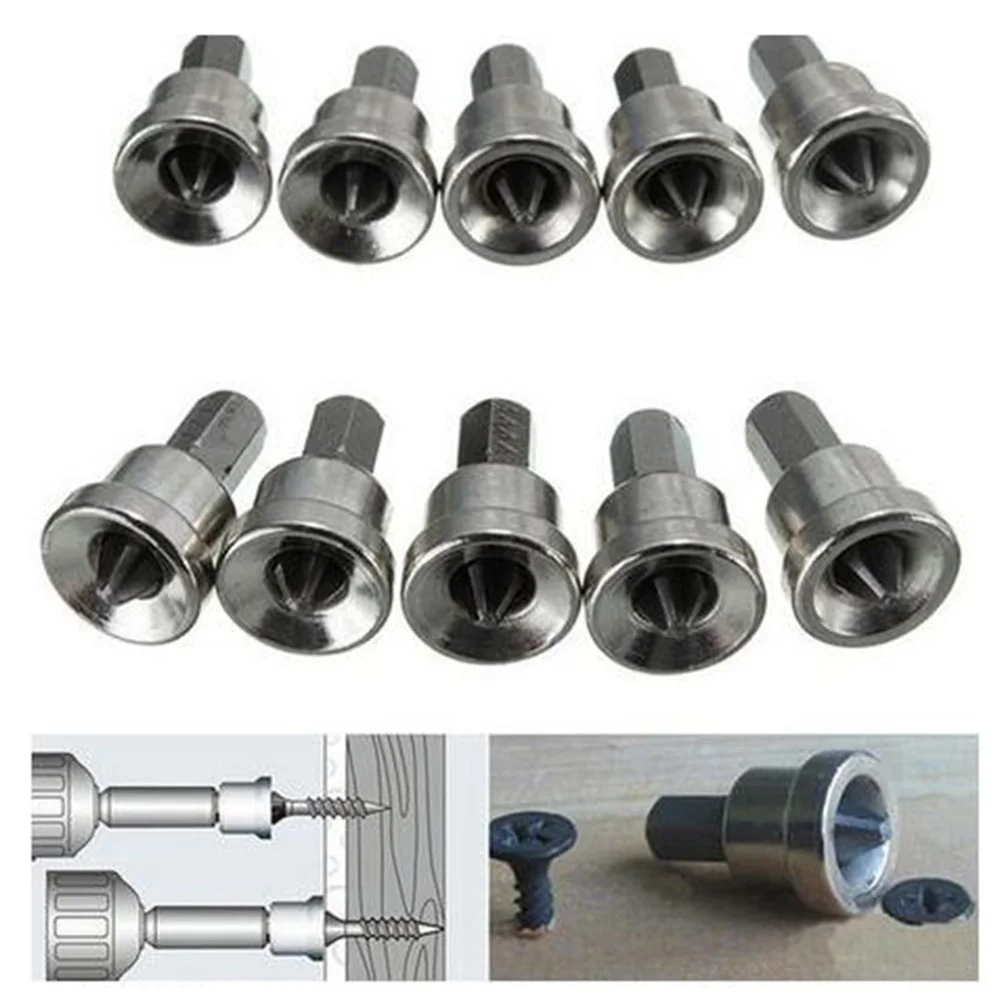 

Drywall Bit Holder With 10 Bits Plasterboard Cordless Screwdriver 1/4" Hex
