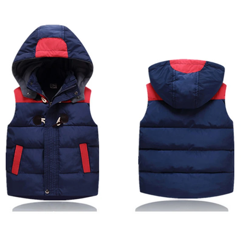 Новинка 2021 года Рождественский детский жилет Детская верхняя одежда Зимний