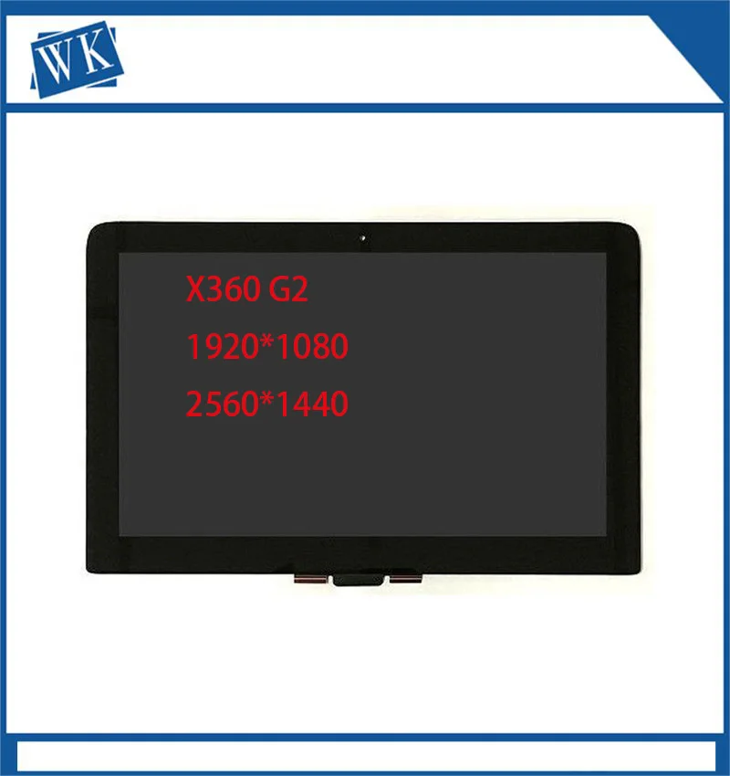 Online Test Well 13.3 'FHD 1080P QHD 2560X1440 LED LCD Display Touch Screen Digitizer Glass Panel Assembly Untuk HP Spectre Pro X360 G2
