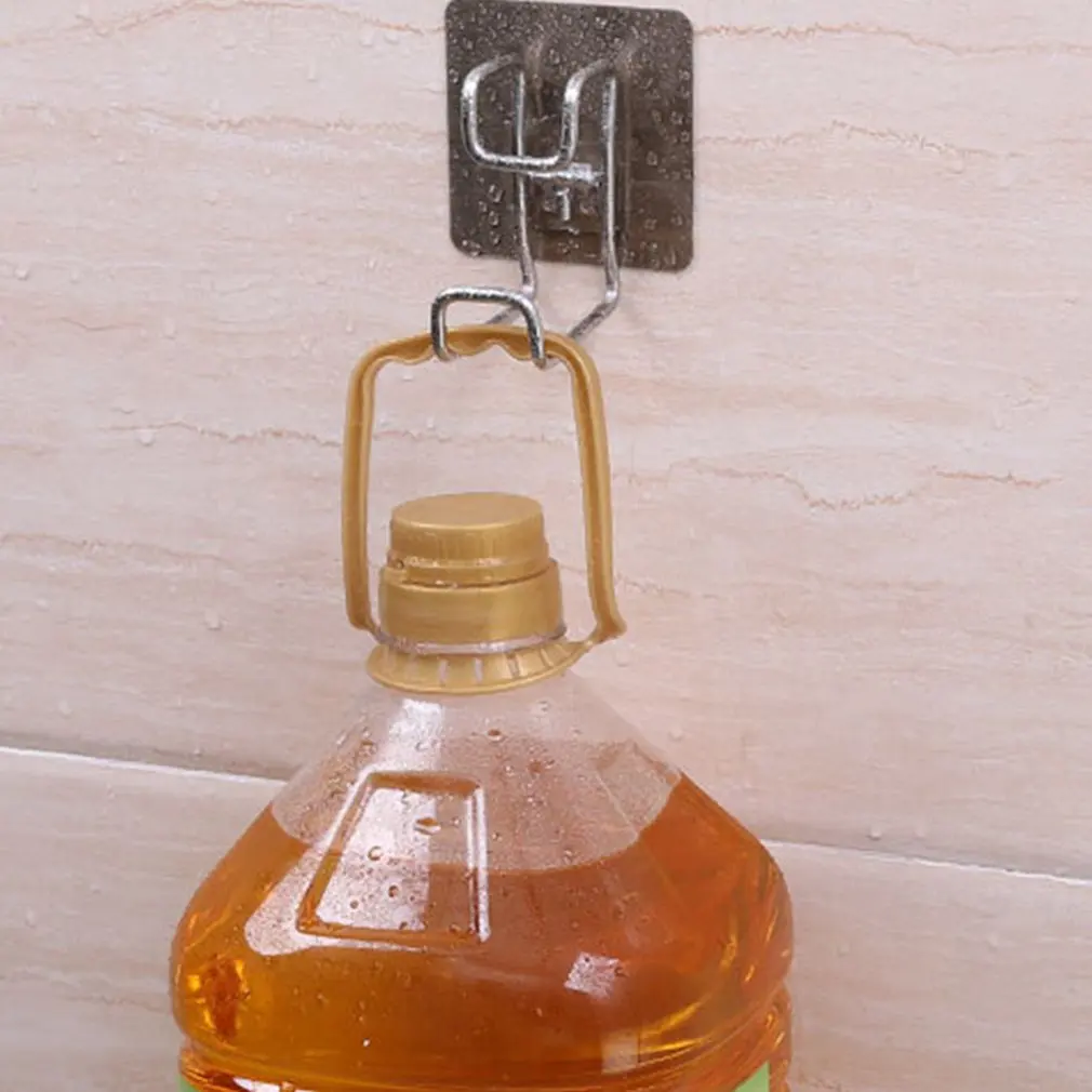 Крюк для умывальника Балкон Ванная комната Нержавеющая сталь не перфорированный