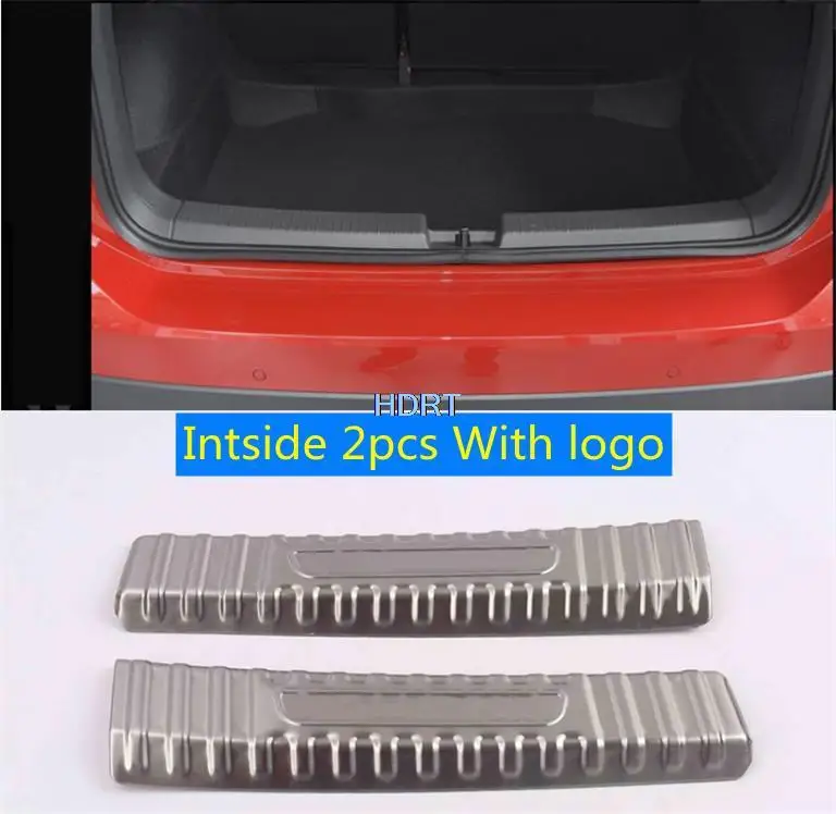 Защита для внешнего заднего бампера из нержавеющей стали защитная педаль