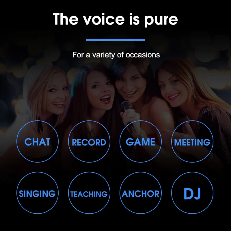 

New Arrivals Professional Microphone with Volume concrol Recording usb Mic for Skype Chatting Gaming asmr Microphone for PC Vide