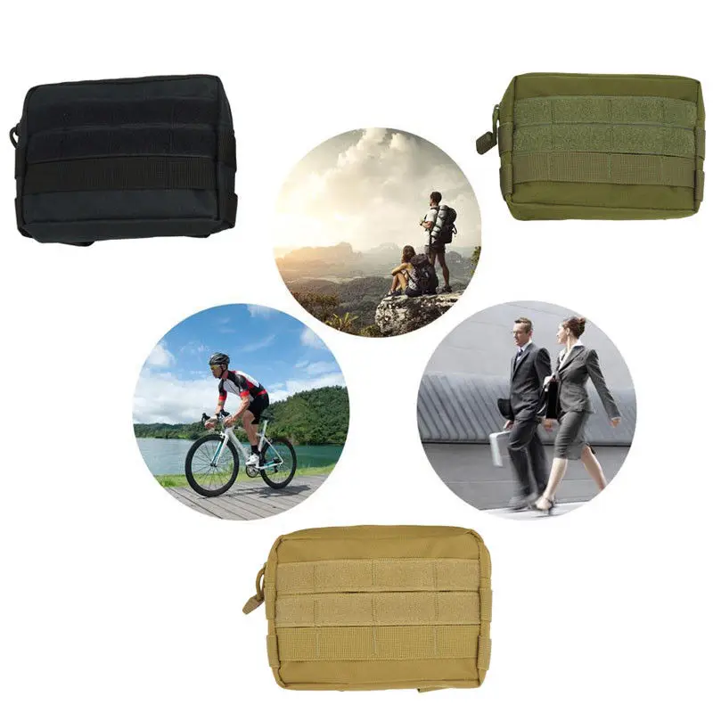 

Men&Women Tactical Molle Fanny Pack Camping Hiking Waist Bag Army Military Travel Bum Belt Bag Pouch