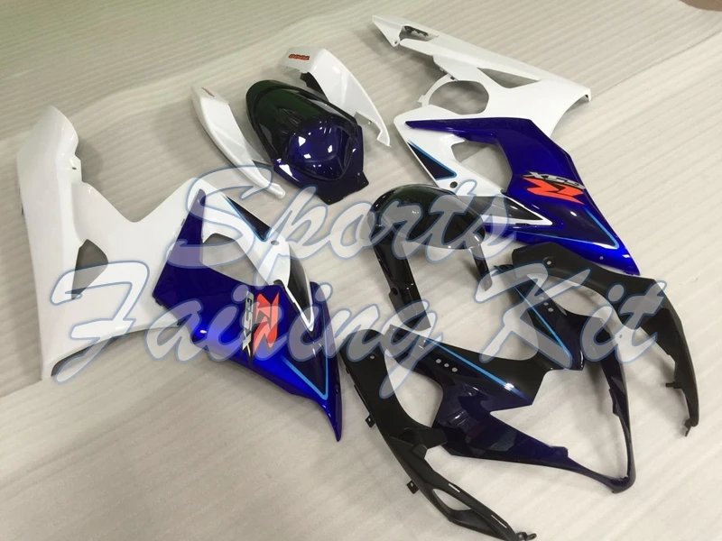 Набор для всего тела GSX R 1000 2005 2006 K5 синий черный белый цвет набор GSXR кузов R1000