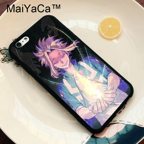 4506 Чехол MaiYaCa Boku no Hero Academy All Might из ТПУ для iPhone 11 Pro MAX X XR XS MAX 6 6s 7 8 Plus 5S задняя крышка - Цвет: 4506
