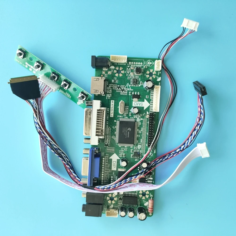

For HSD089IFW1-C00 DVI LVDS Panel Screen 8.9" 1024X600 LCD LED monitor Card VGA HDMI Controller kit Driver board