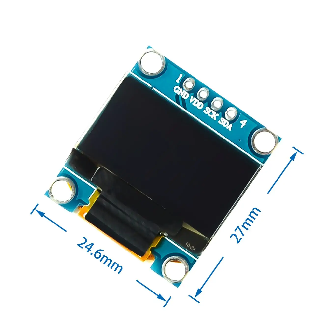 Модуль светодиодного ЖК дисплея белого и синего цвета 128X6 4O для Arduino 0 91 96 1 3 54 2 42