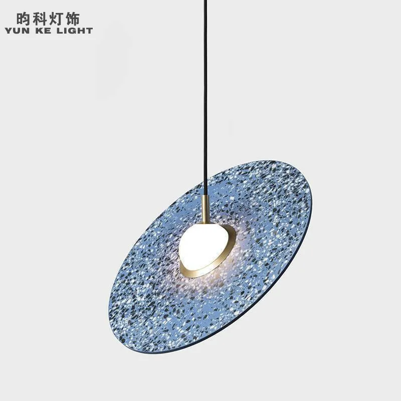 구매 모던 유럽 Led 스톤 북유럽 조명 주방 다이닝 바 인더스트리얼 램프 레트로 램프 행잉 다이닝 룸