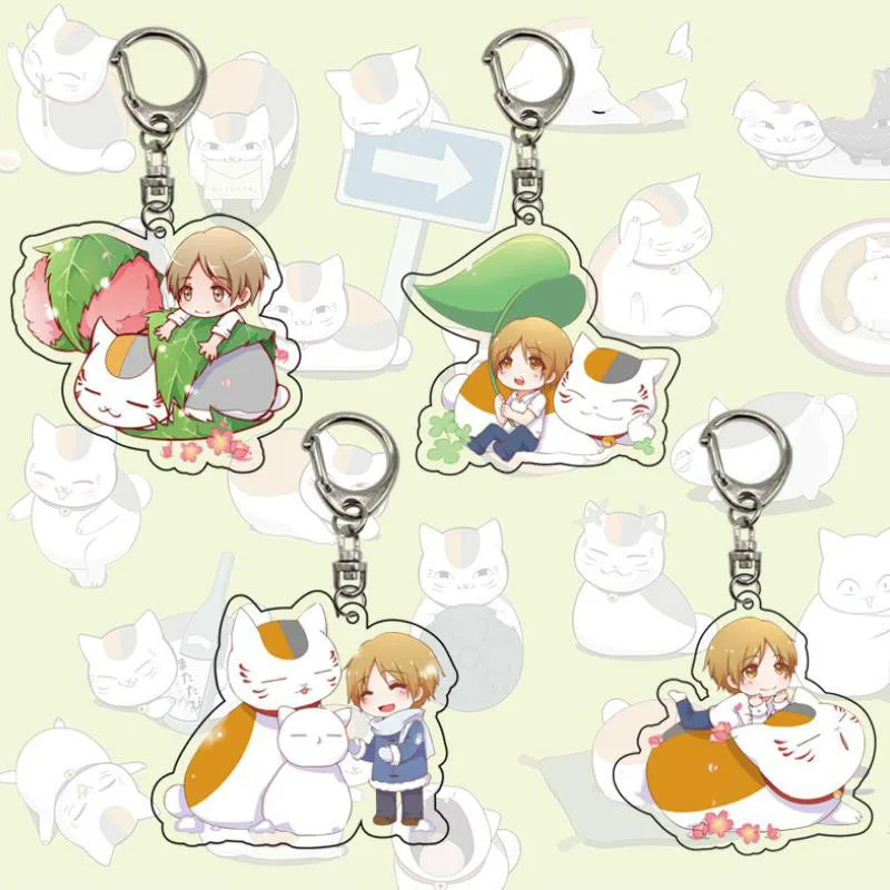 1 шт. новый изысканный мультяшный Аниме Нацумэ Yuujinchou акриловый брелок аксессуар