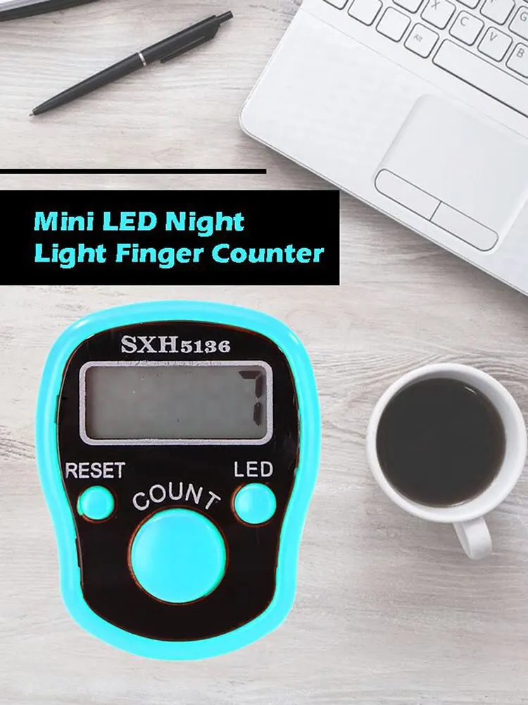 Счетчик мини счетчик ЖК дисплей предметы буддизма АБС пластик заметный в ночное
