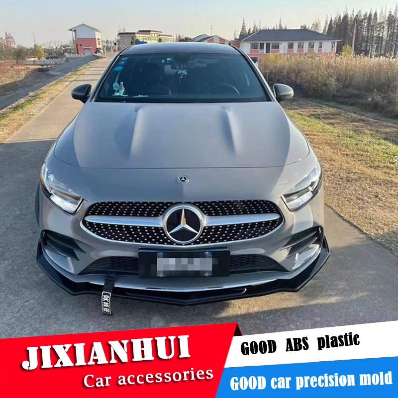 

For Mercedes-Benz W177 ZDK Body kit spoiler 2019-2020 W177 A200 A180 A250 Rear lip rear spoiler front Bumper Diffuser Protector