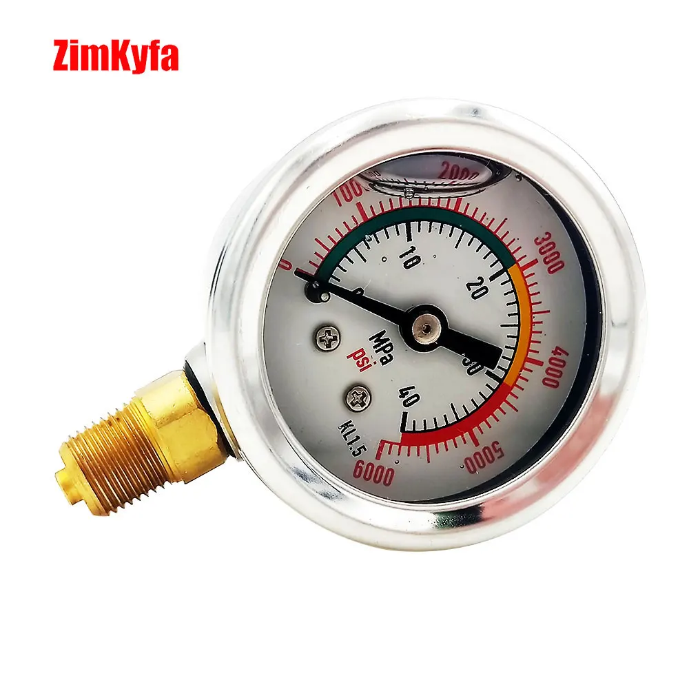 PCP Пейнтбол воздушный вертикальный манометр для заполняющей станции Двойной