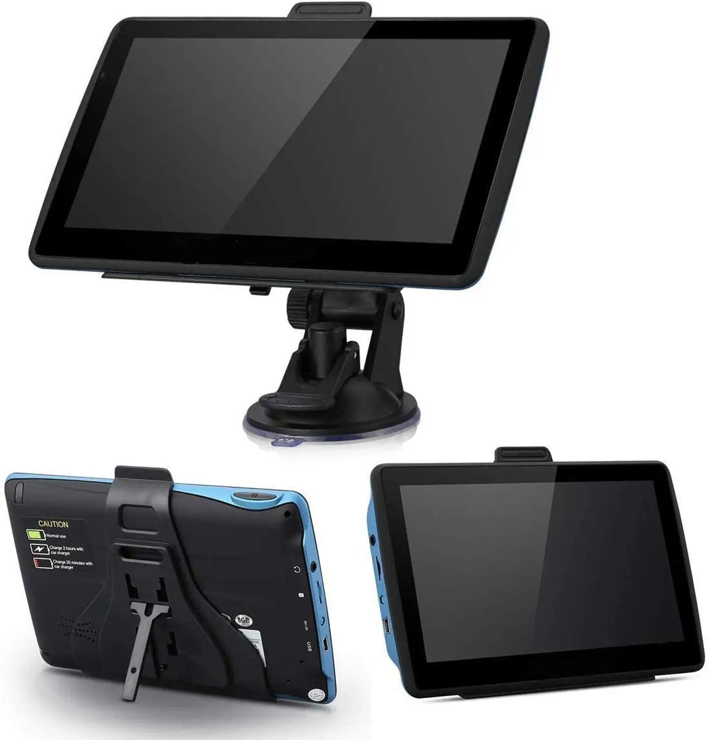 Podofo 7 &quotHD 8G 256MB емкостный Автомобильный GPS навигатор FM MP3 радио MP4 последняя карта