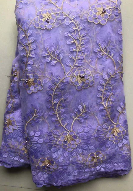 Новая французская молочная шелковая сетчатая кружевная ткань 2021