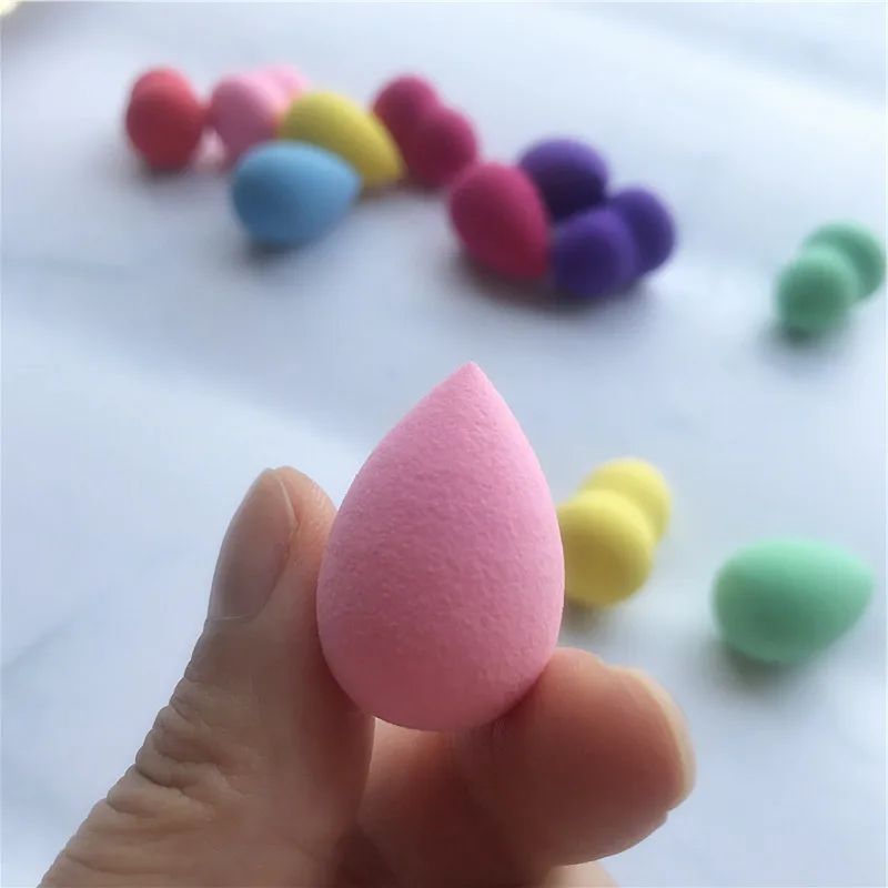 10 шт. Мини Милая пудра основа для макияжа косметический консилер хайлайтер спонж