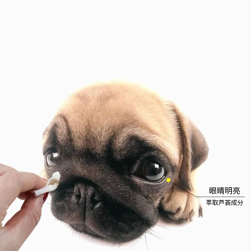 100 шт./компл. бумажные салфетки для чистки домашних животных собак кошек влажные