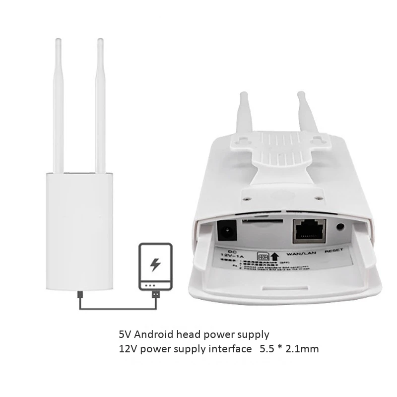 High-Power 4G Router Outdoor Waterproof Card Wireless Routing Signal Covers Base Station AP