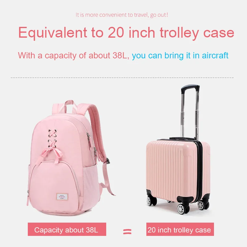 Женский дорожный рюкзак большой вместимости женские сумки для хранения багажа