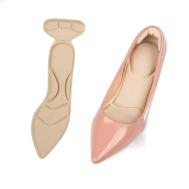 

1 Pair Women Memory Foam Insoles Breathable Anti-slip Insole for Feet Pad Inserts Heel Post Back High Heel Shoe Accessories