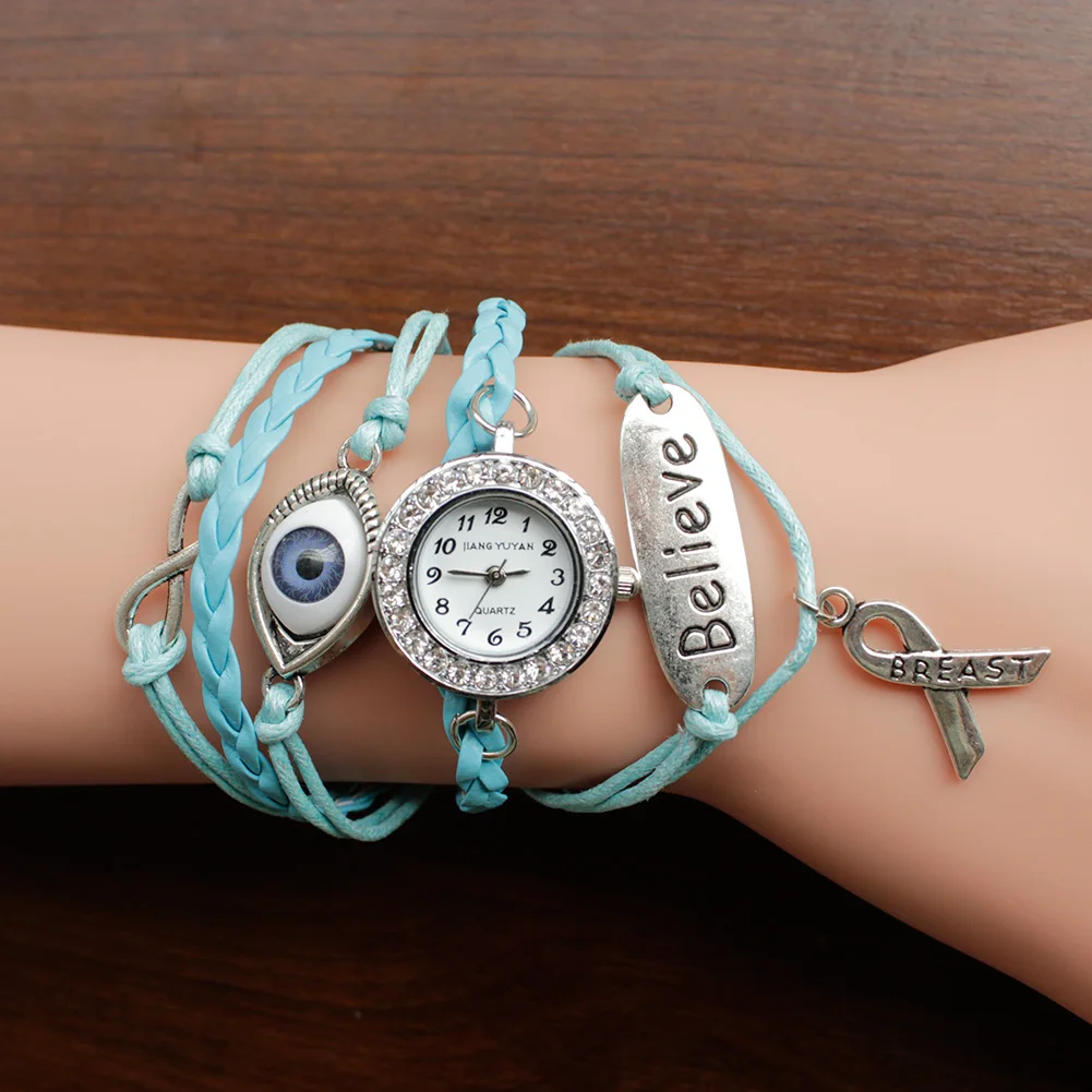 

2020 brand watch women's rhinestones creative PU leather strapwatch fashionbracelet quartz watchleisure clock giftBayan KolSaati