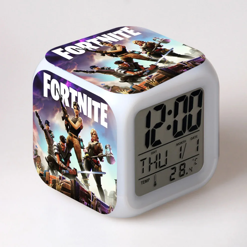 clock Для друзей горячая Будильник Светодиодный светильник Klokken ЖК-дисплей часы Relogio De Mesa настольные пластиковые Reloj - Цвет: clock