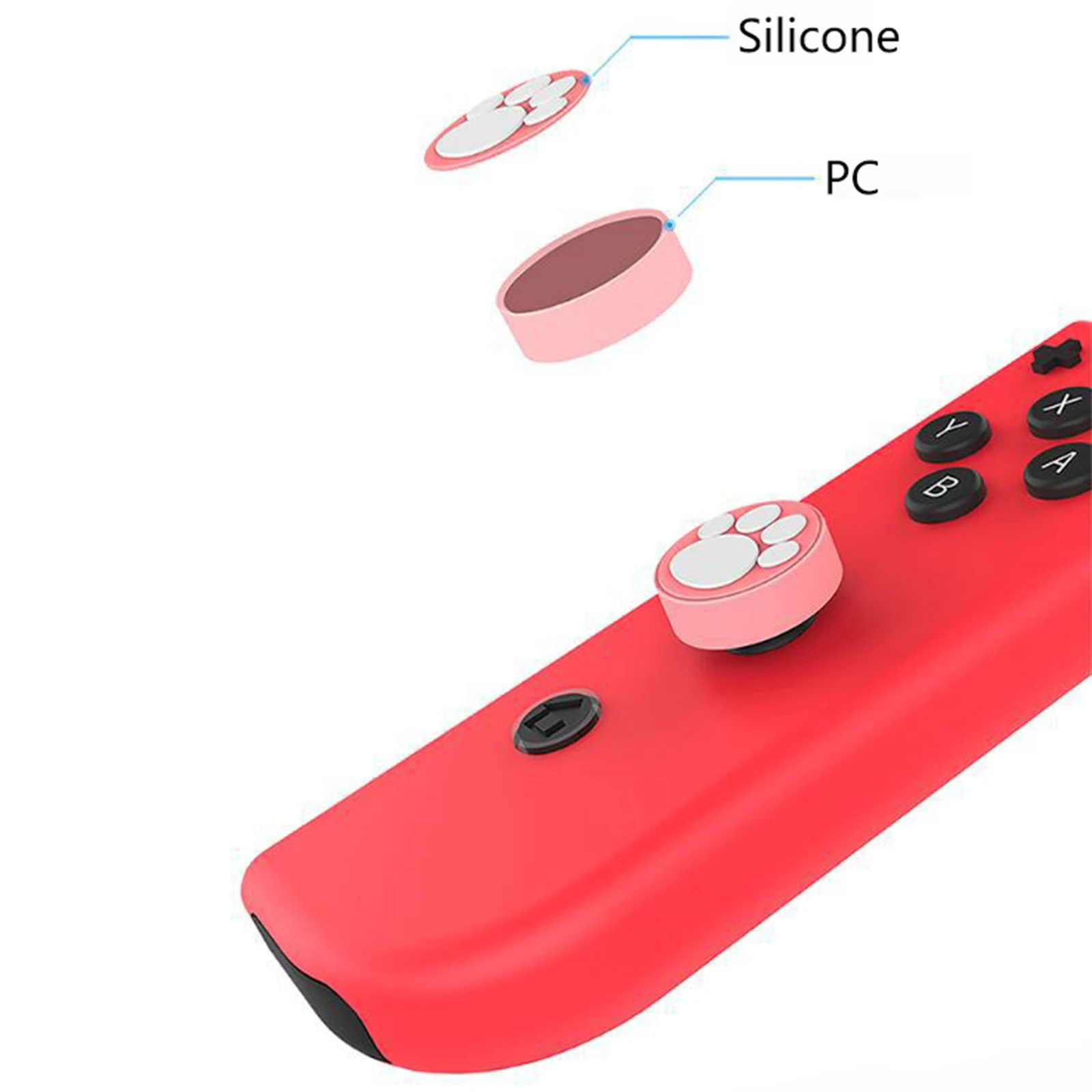 Колпачок для захвата большого пальца Nintendo Switch &amp Lite NS Joy-Con джойстика Мультяшные