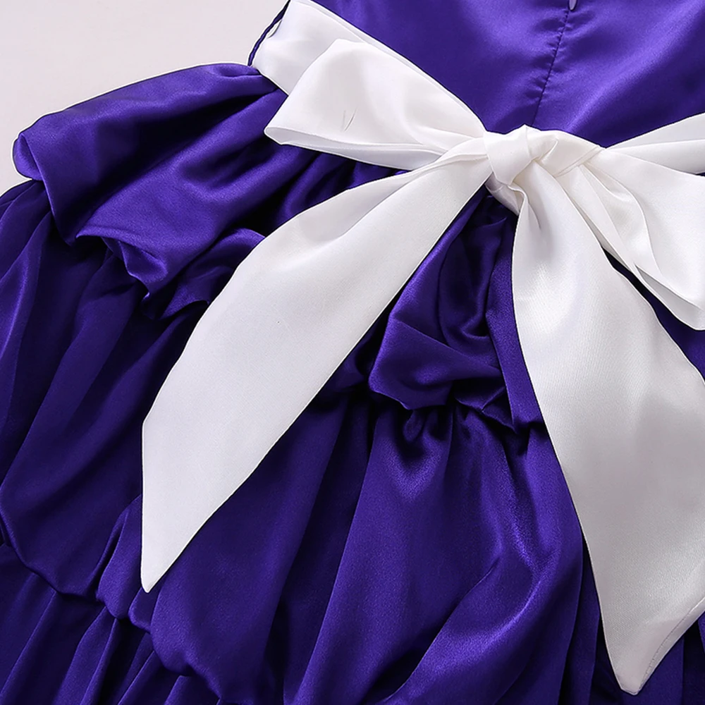 LittleSpring Girls Dress Sleeveless with Belt Tutu Dresses Wedding Party Princess Baby Clothes | Детская одежда и обувь