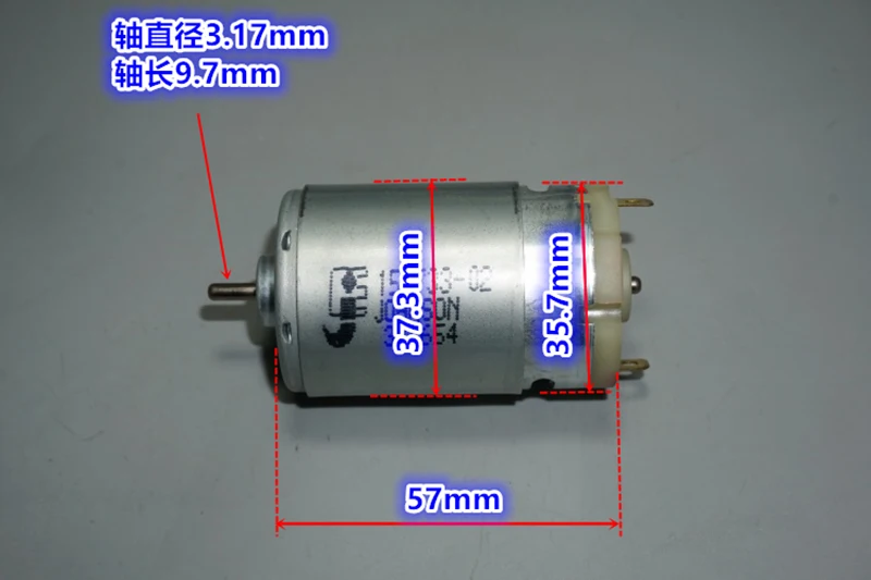 JOHNSON RS 550 DC 5V 12V 27000 об/мин высокого Скорость Мощность большим вращающим моментом