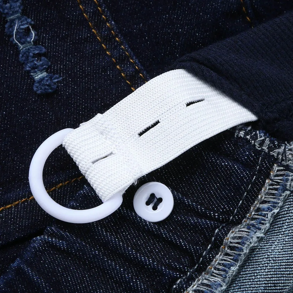 

Maternity Women Pants jeans Pregnant Woman Ripped Jeans Maternity Pants Trousers Nursing Prop Belly Legging #