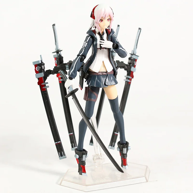 Очень вооруженная школьница Shi Figma 422 Ichi 396 ПВХ экшн-фигурка Коллекционная модель