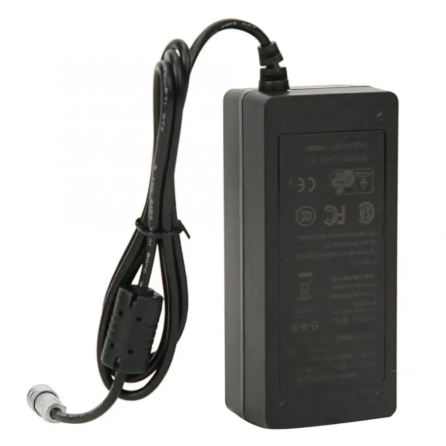 charger 4 Pins Mini XLR 12V 3A Power Supply Charger Adapter for BMPCC 4K Video Camera Black | Электроника