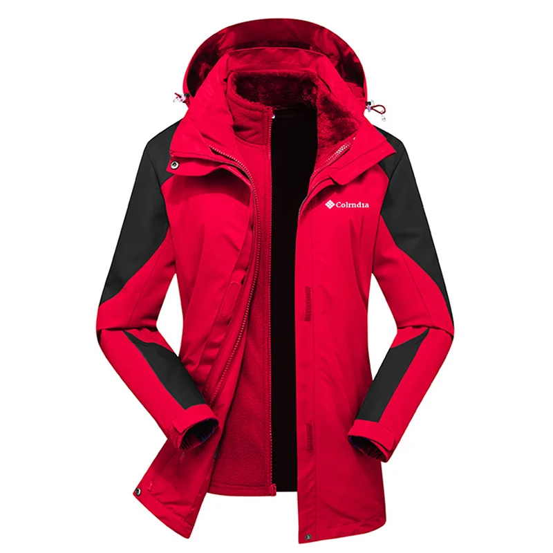 

2022 New A versatile Winter Women Jacket Outdoor Thick Windproof Coat Waterproof Autumn Fashion Pockets Hat Jackets