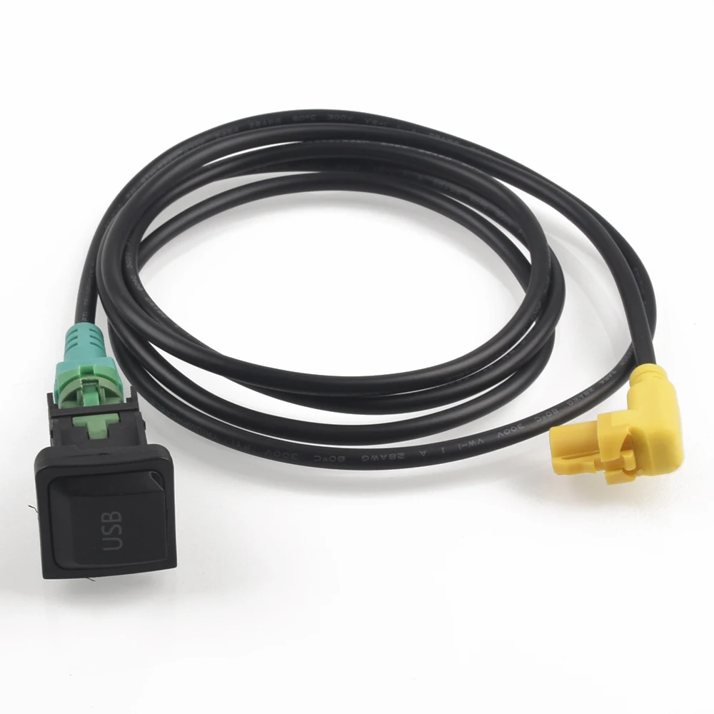 USB AUX переключатель кабеля Жгут проводов RCD510 RCD300 + для VW Golf MK6 Jetta MK5 Sagitar Polo |