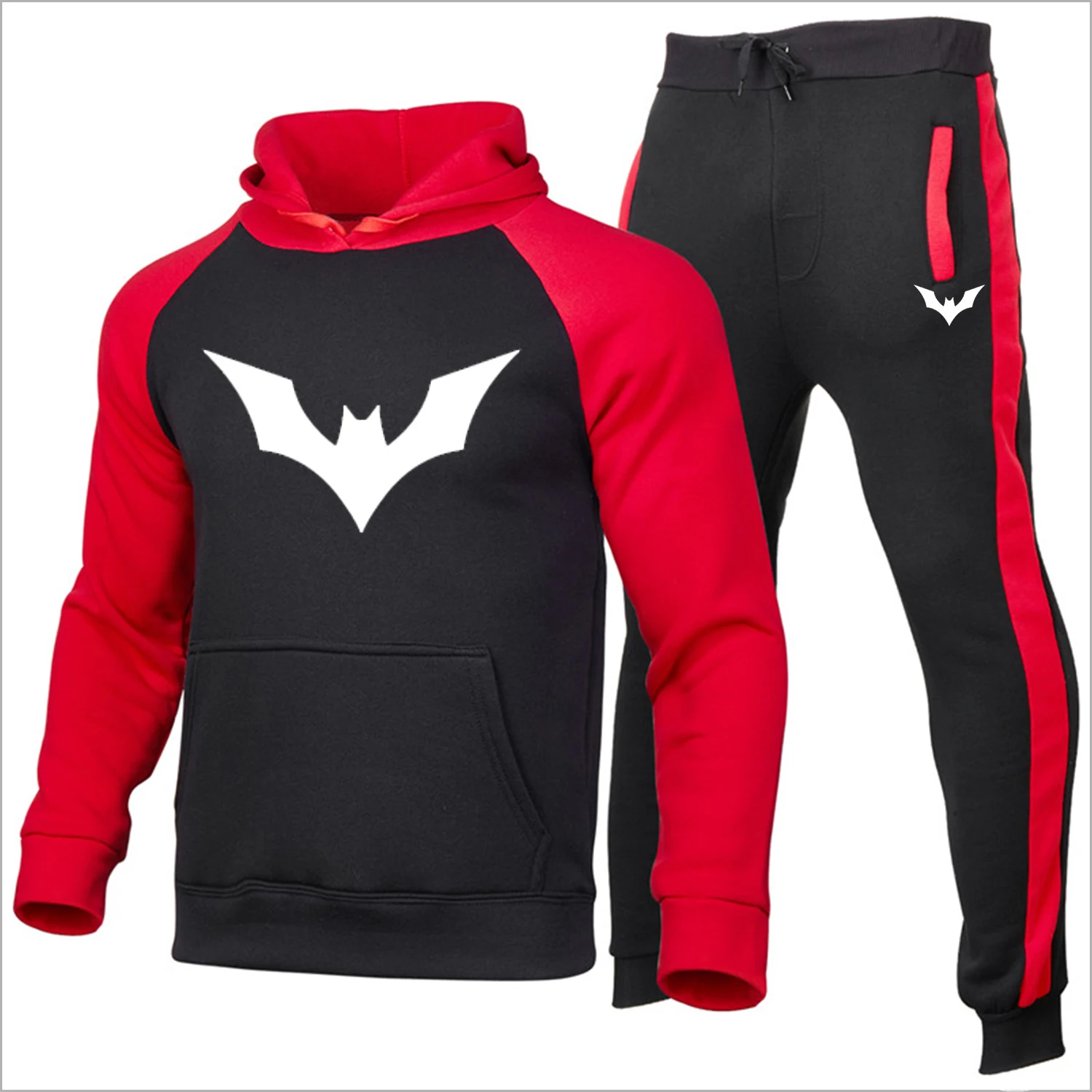 

2021 New Men's Hoodie Set Brand Sportswear Pullover Sweater Hoodie + Sweatpants Jogging Men's Pullover 3XL Sports Suit Men