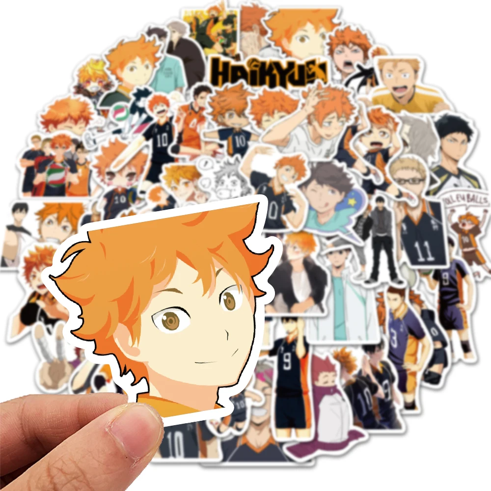 10/30/52 шт. кошма мультфильм японское аниме наклейки для ноутбука автомобиля