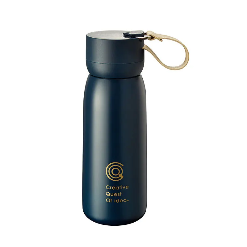 

Simple Literary Artistic Stainless Steel Double-layer Vacuum Cup Women's Style Male Student Water Cup Portable Trend Cup Deliver