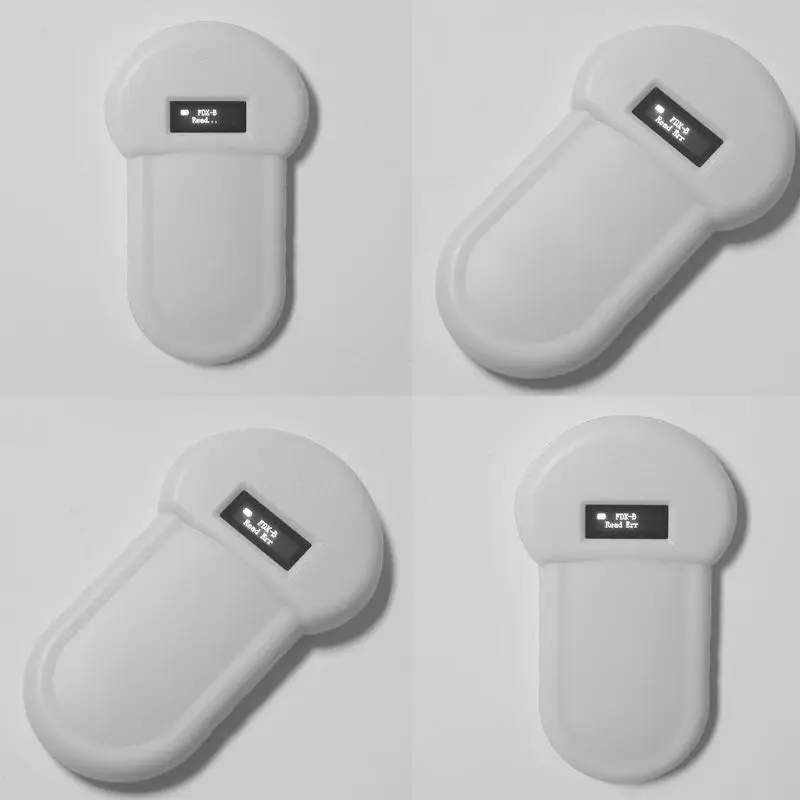 

Handheld Protable Pet Chip Reader Scanner Animal Microchip Recognition Reader for Cat Dog Transponders in Cushioned Case