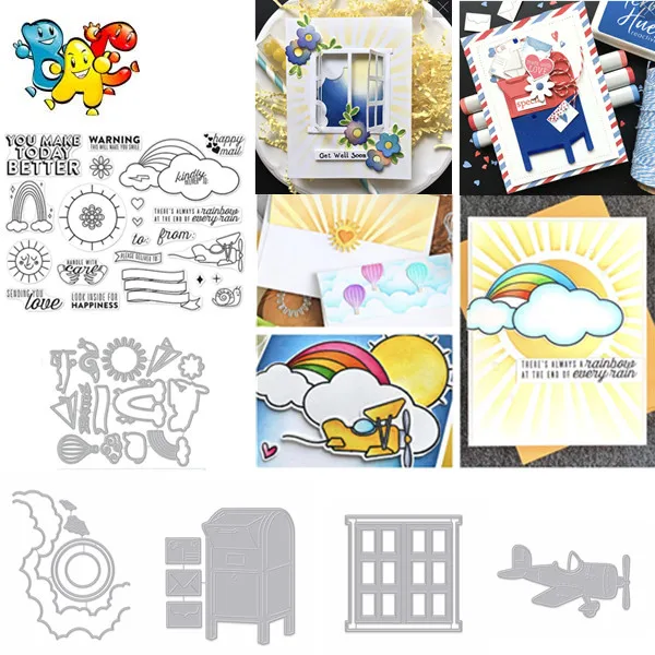 Аврора прозрачные штампы для DIY скрапбукинга/изготовления карт/Детские