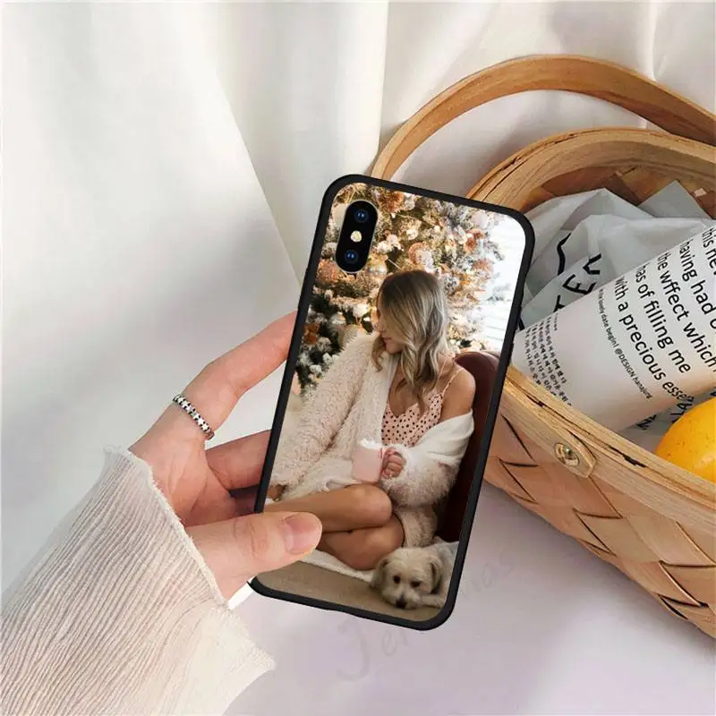 

Vogue Christmas girl gift Phone Case for iPhone 11 12 pro XS MAX 8 7 6 6S Plus X 5S SE 2020 XR