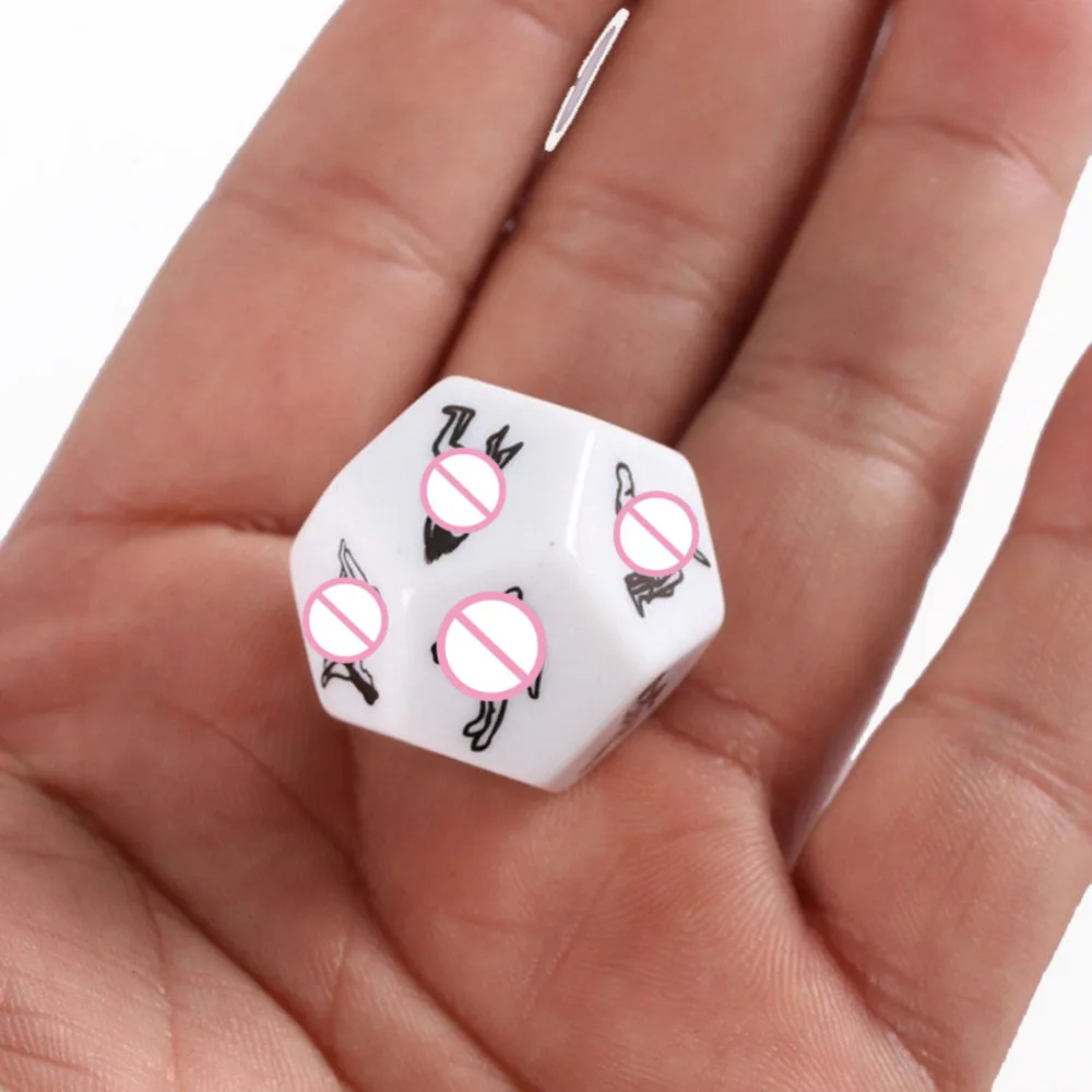 2 шт./компл. 12 Сторон любовь осанка секс пара кости Фетиш Секс-игрушки Сексуальная