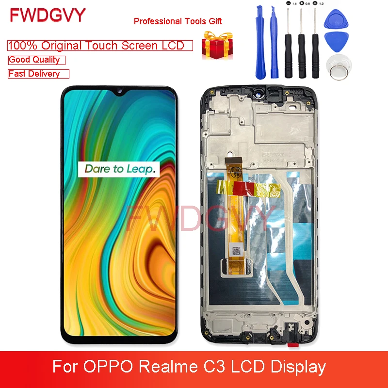 6 5 &quotоригинальный новый высококачественный защитный чехол для OPPO Realme C3 ЖК
