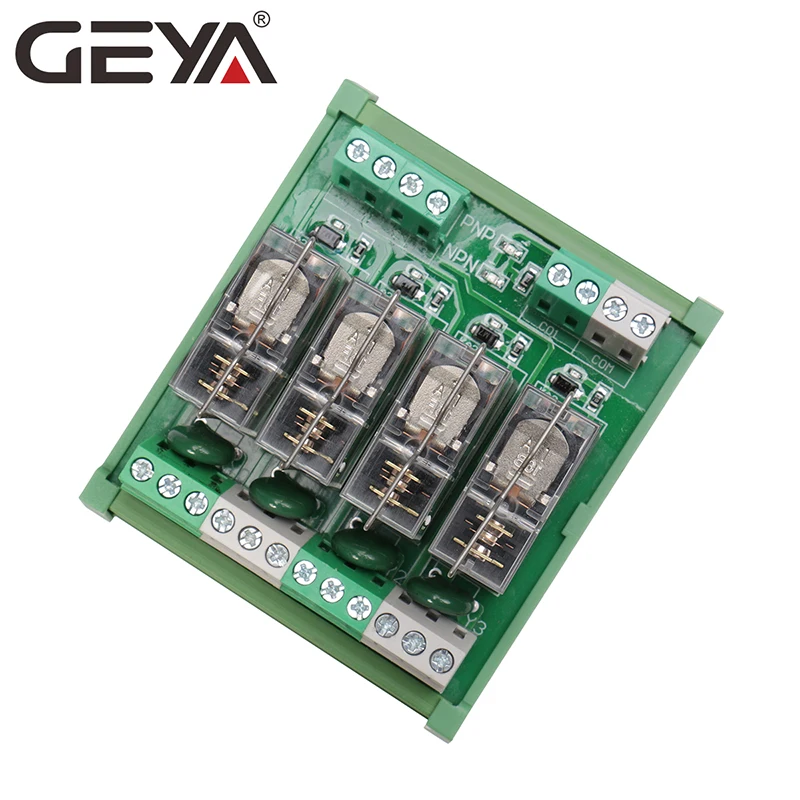 GEYA NG2R PLC 4 канальный Omron Реле модуль 1NO 1NC реле SPDT 12V 24V AC/DC|Реле| |