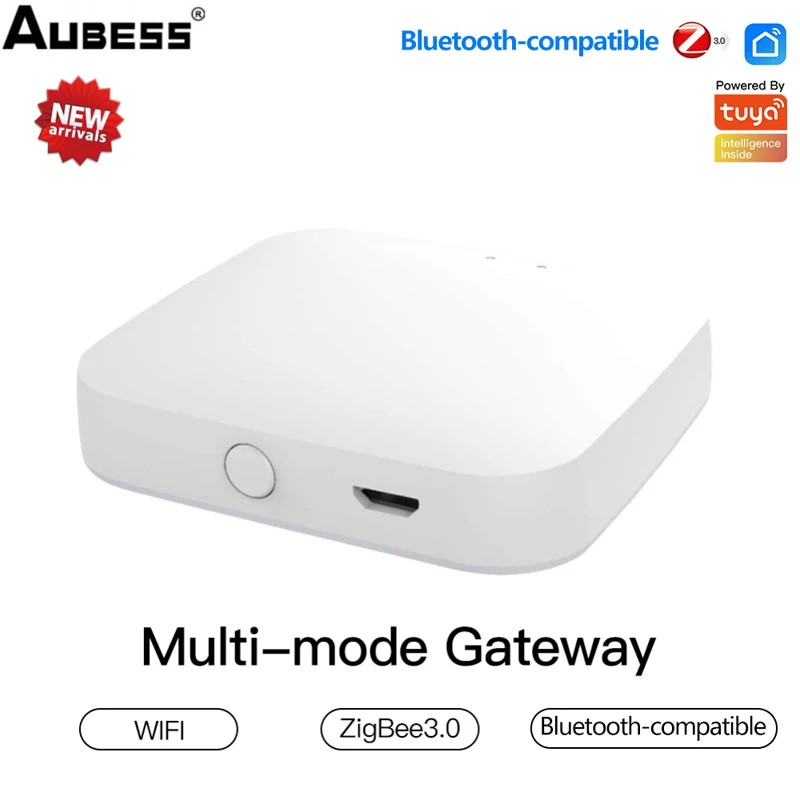 

Шлюз ZigBee 3,0 с поддержкой Wi-Fi и голосового управления через приложение